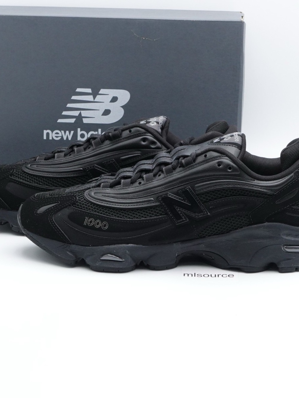 New Balance Men's 1000 All-Black Athletic Sneakers